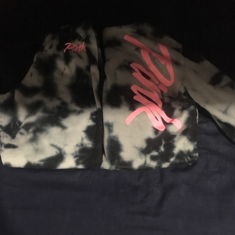 Tie dye PINK Joggers and hoodie set 😻💞
